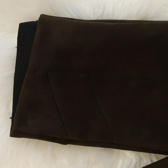 Zara faux suede leggings - Picture 3 of 5